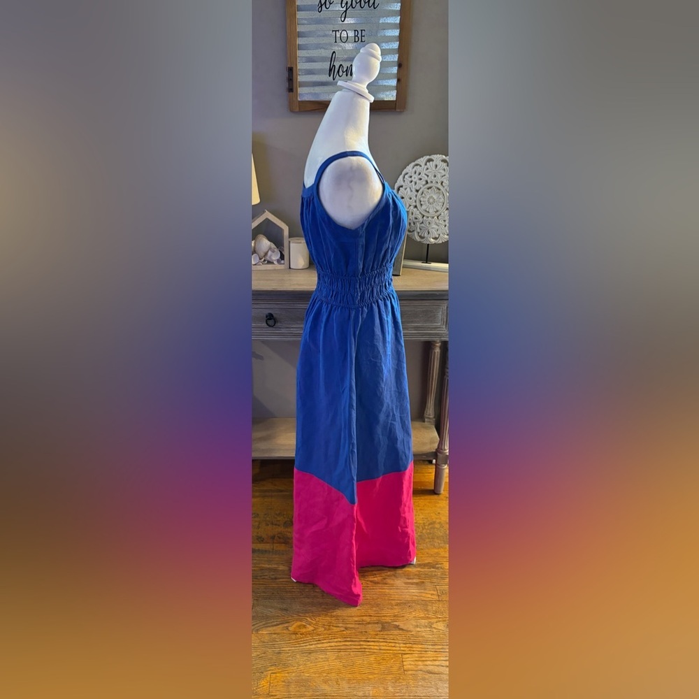 Loft ColorBlock Midi Dress - Picture 4 of 6